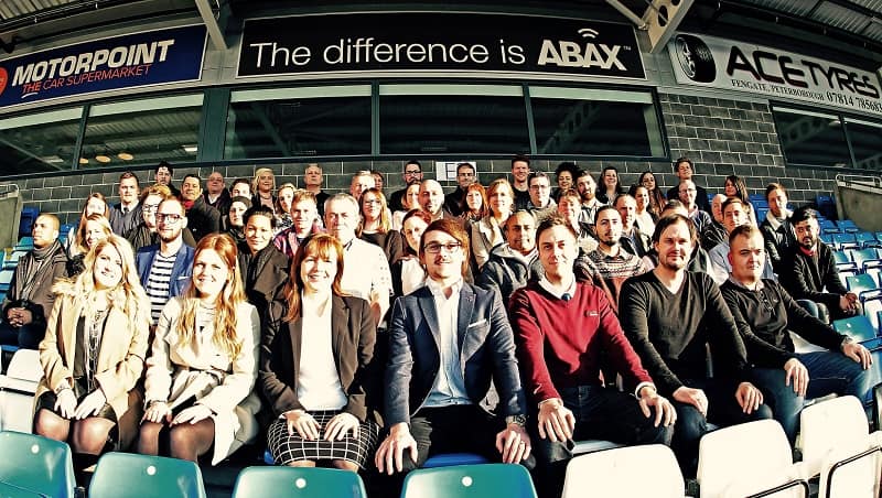 ABAX UK team stadium photo 2016