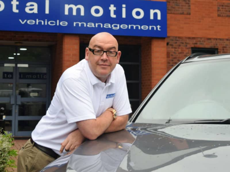 Simon Hill Outside Head Office in Leicester