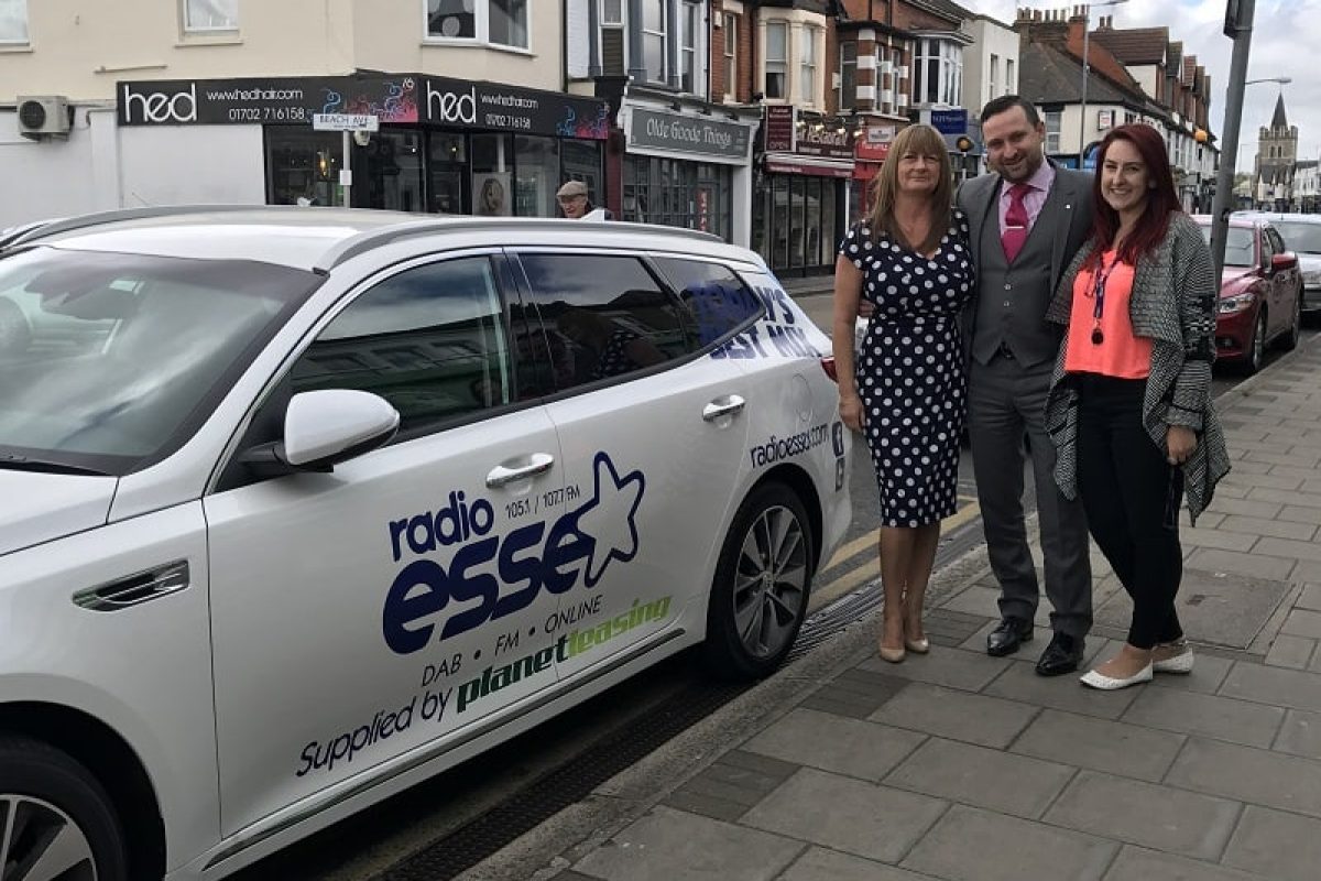 Planet Leasing Radio Essex car handover